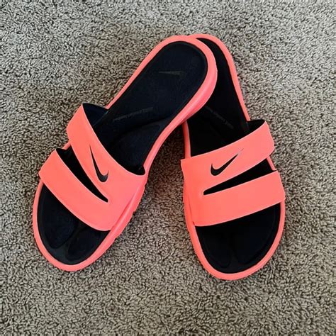 fake leather nike slide sandals womens|nike slide sandals for women.